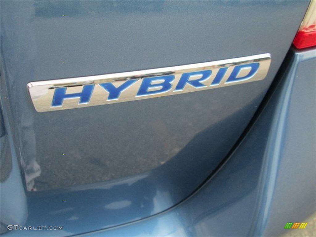 2010 Insight Hybrid LX - Atomic Blue Metallic / Gray photo #7