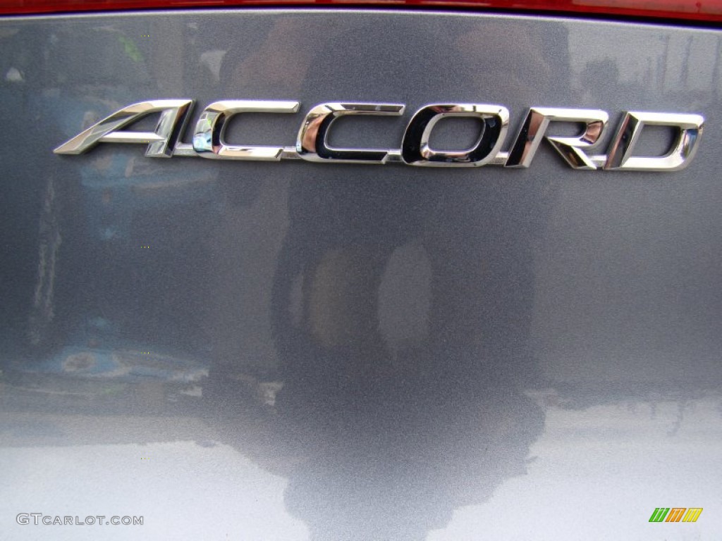 2007 Accord EX-L Coupe - Cool Blue Metallic / Black photo #26