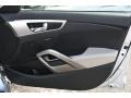Gray 2012 Hyundai Veloster Standard Veloster Model Door Panel