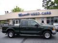 2000 Woodland Green Metallic Ford F250 Super Duty XLT Extended Cab  photo #1