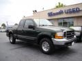 2000 Woodland Green Metallic Ford F250 Super Duty XLT Extended Cab  photo #2