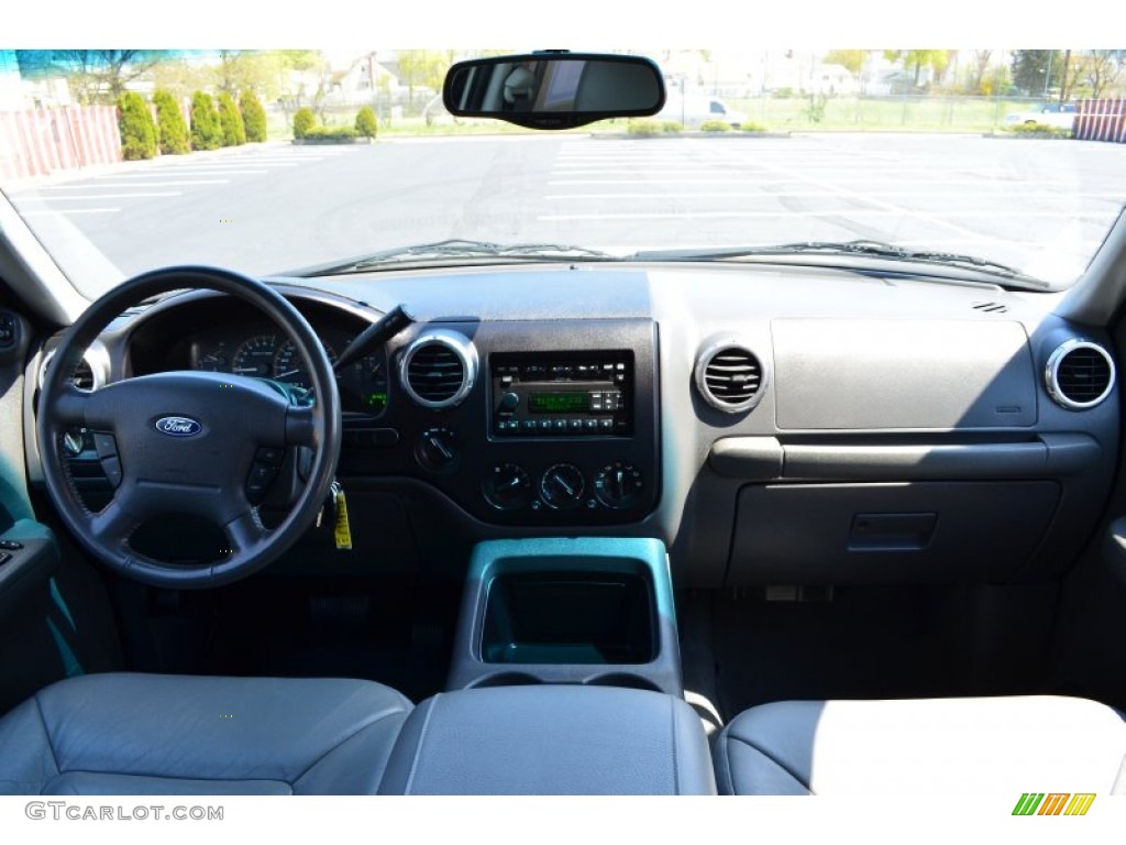 2003 Expedition XLT 4x4 - Silver Birch Metallic / Flint Grey photo #9