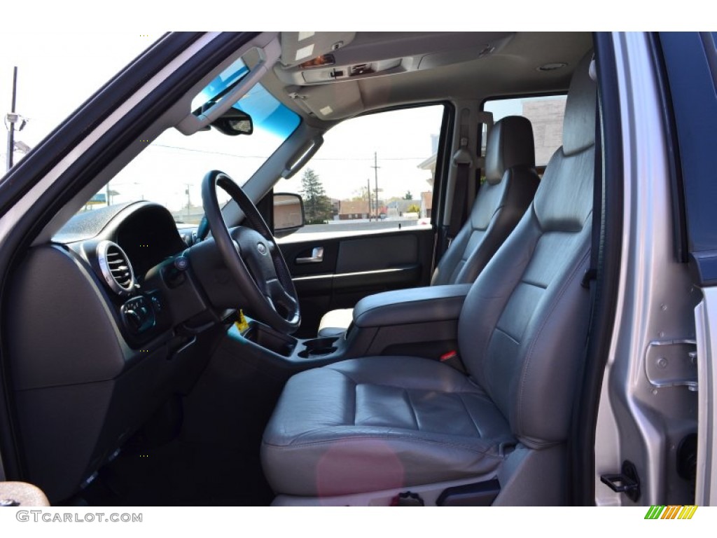 2003 Expedition XLT 4x4 - Silver Birch Metallic / Flint Grey photo #11