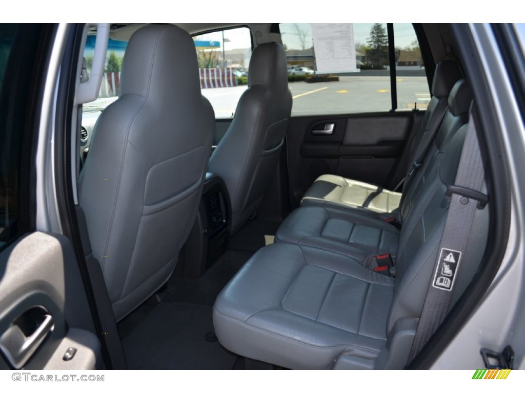 2003 Expedition XLT 4x4 - Silver Birch Metallic / Flint Grey photo #12