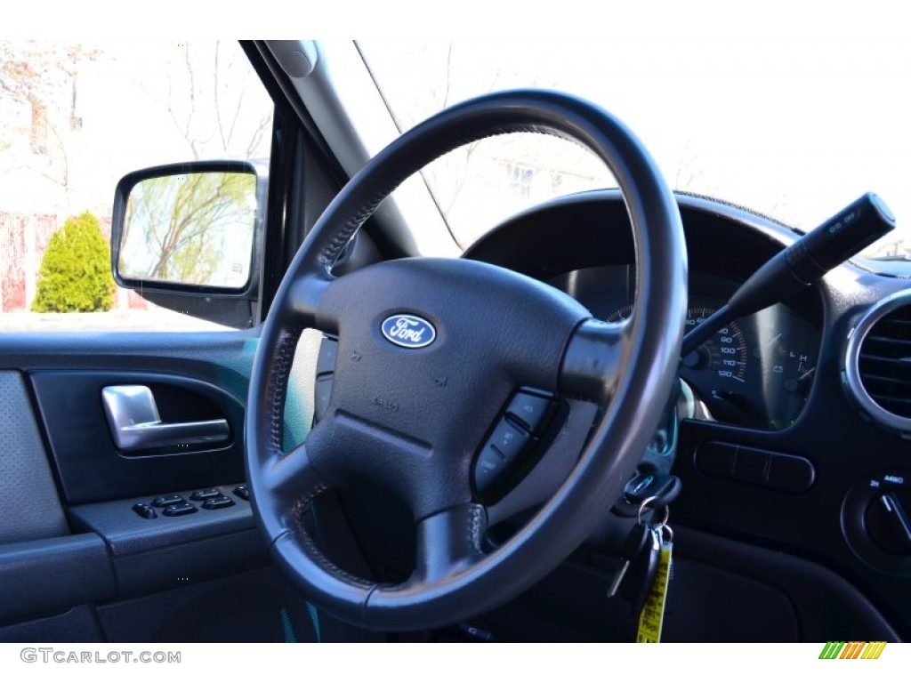 2003 Expedition XLT 4x4 - Silver Birch Metallic / Flint Grey photo #18