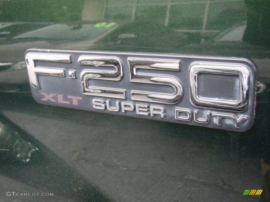 2000 Ford F250 Super Duty XLT Extended Cab Marks and Logos Photo #80177632