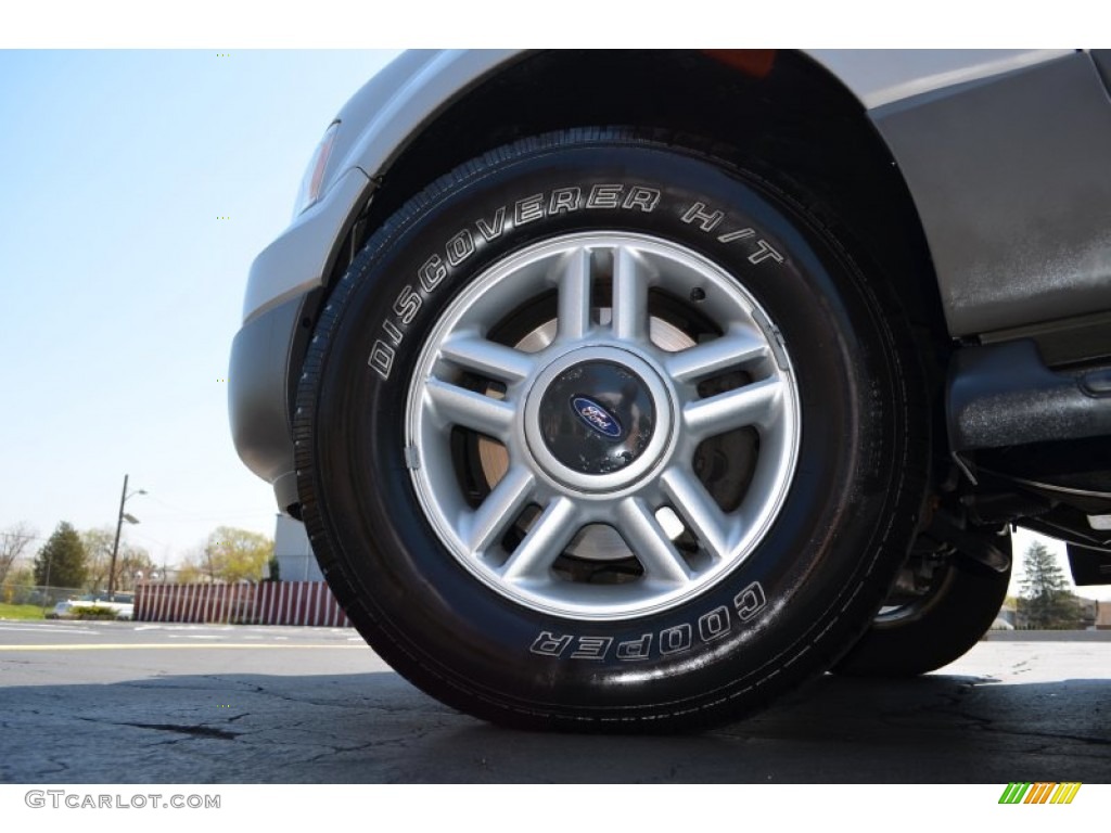 2003 Expedition XLT 4x4 - Silver Birch Metallic / Flint Grey photo #29