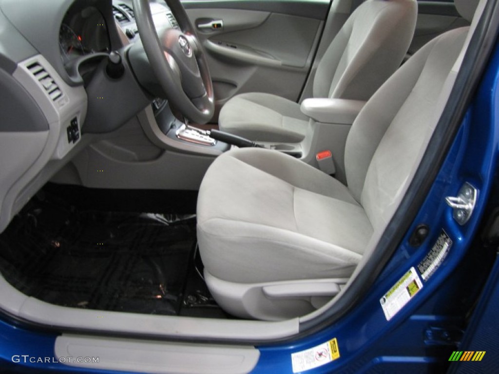 2010 Corolla LE - Blue Streak Metallic / Dark Charcoal photo #7