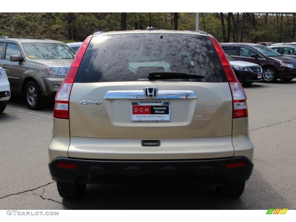 2008 CR-V EX-L 4WD - Borrego Beige Metallic / Ivory photo #6