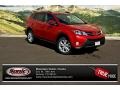 2013 Barcelona Red Metallic Toyota RAV4 Limited AWD  photo #1