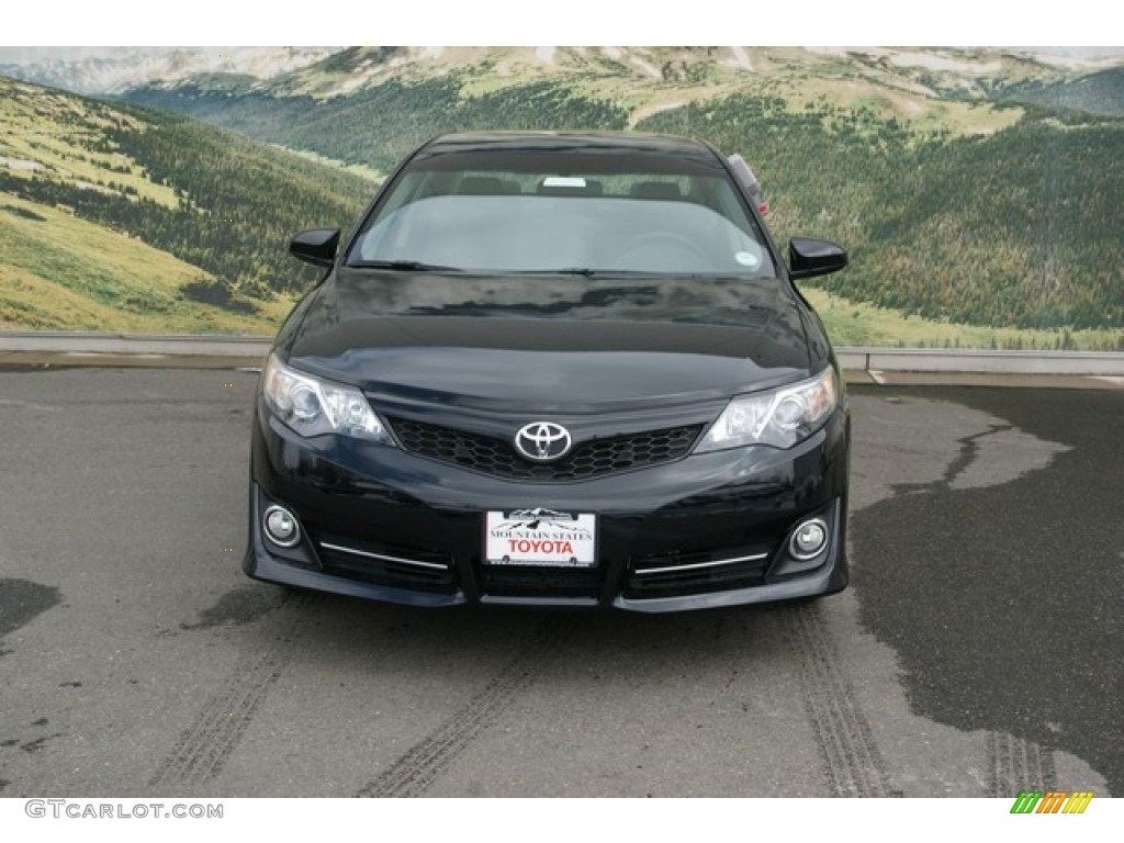 2013 Camry SE - Attitude Black Metallic / Black/Ash photo #3