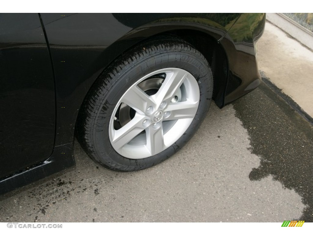 2013 Camry SE - Attitude Black Metallic / Black/Ash photo #9