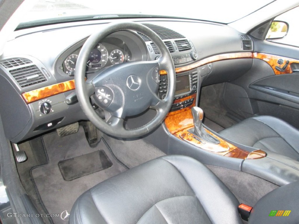 2004 Mercedes-Benz E 320 Sedan Stone Dashboard Photo #80179579