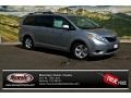 2013 Silver Sky Metallic Toyota Sienna LE  photo #1