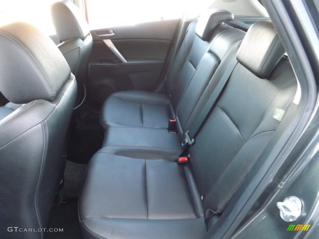2010 Mazda MAZDA3 s Grand Touring 5 Door Rear Seat Photos