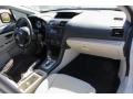 Ivory 2012 Subaru Impreza 2.0i Premium 5 Door Dashboard