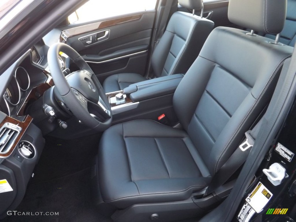 2014 Mercedes-Benz E 350 4Matic Sedan Front Seat Photo #80181394