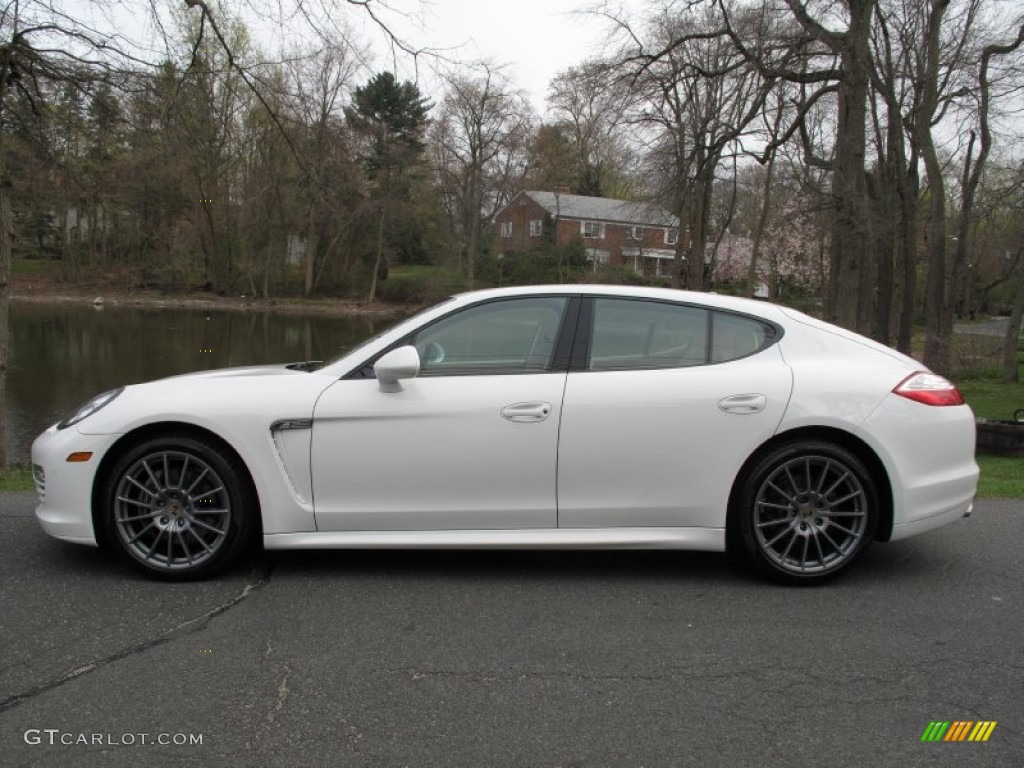 Carrara White 2011 Porsche Panamera 4 Exterior Photo #80181445