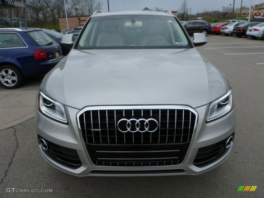 2013 Q5 2.0 TFSI quattro - Cuvee Silver Metallic / Pistachio Beige photo #6