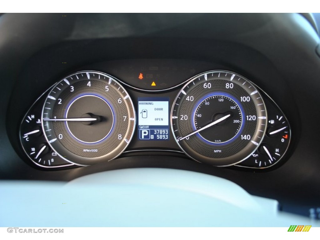 2011 Infiniti QX 56 4WD Gauges Photo #80182494