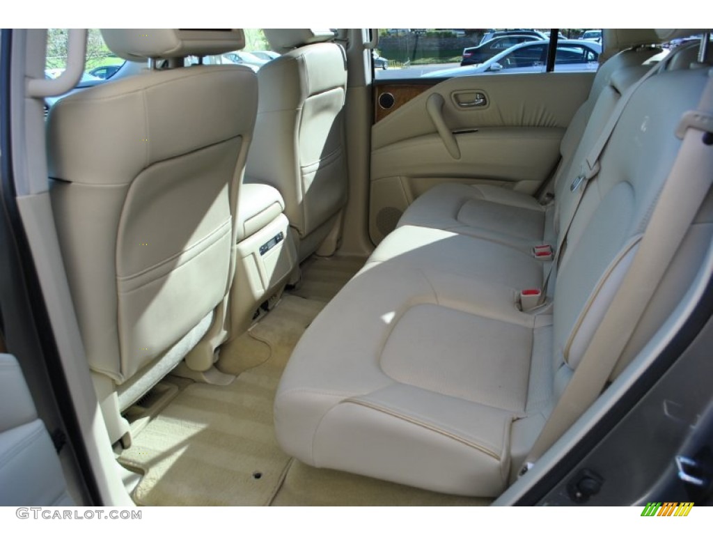 2011 QX 56 4WD - Platinum Graphite / Wheat photo #16