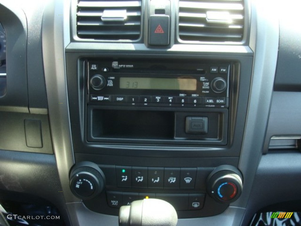 2009 CR-V LX 4WD - Crystal Black Pearl / Black photo #12