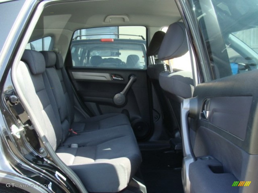 2009 CR-V LX 4WD - Crystal Black Pearl / Black photo #13
