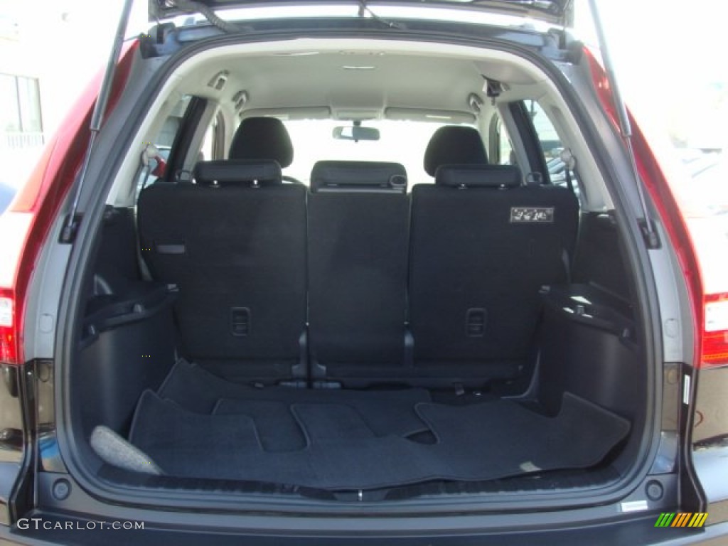 2009 CR-V LX 4WD - Crystal Black Pearl / Black photo #14