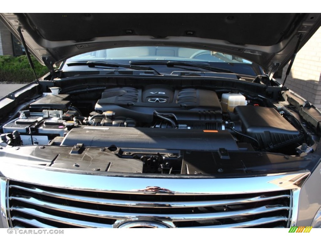 2011 Infiniti QX 56 4WD 5.6 Liter DIG DOHC 32-Valve CVTCS V8 Engine Photo #80183034