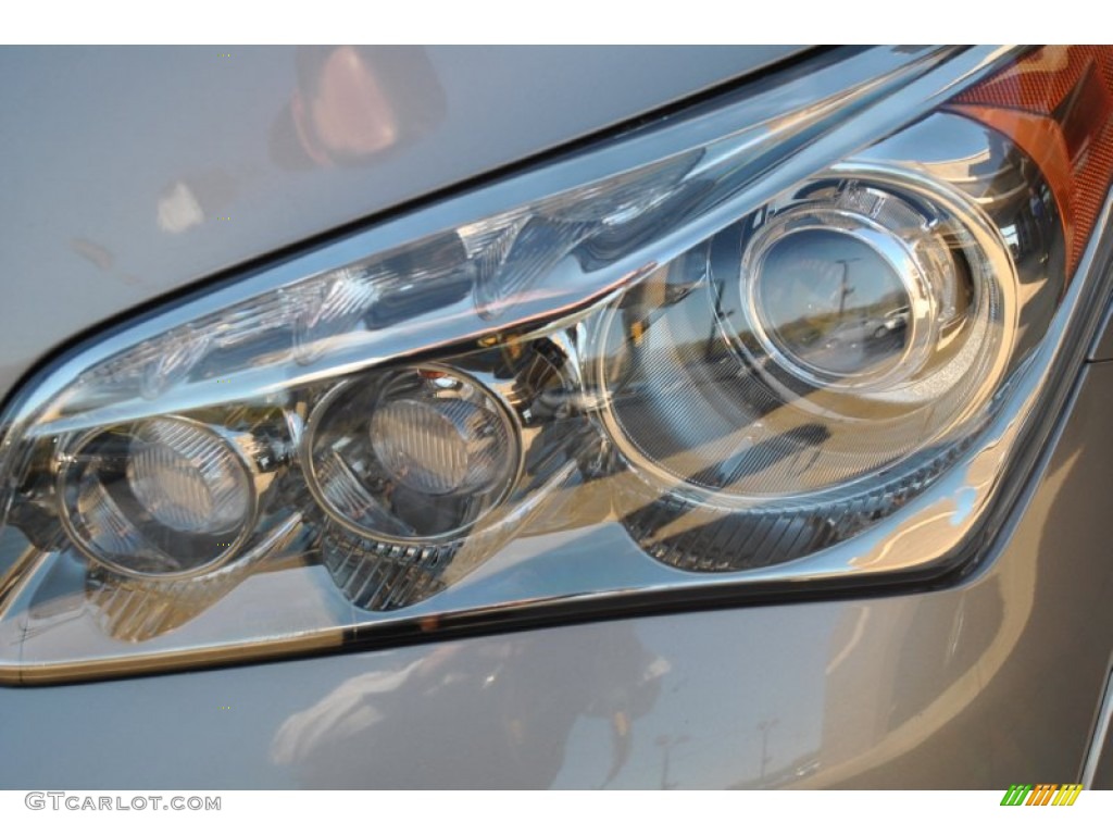 2011 QX 56 4WD - Platinum Graphite / Wheat photo #34
