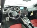 Black/Magma Red 2013 Audi S5 3.0 TFSI quattro Convertible Dashboard