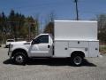 Oxford White - F350 Super Duty XL Regular Cab 4x4 Utility Truck Photo No. 5