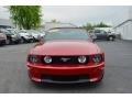 Dark Candy Apple Red 2009 Ford Mustang GT/CS California Special Convertible Exterior