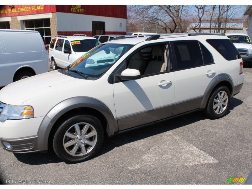 2009 Taurus X SEL - White Suede / Medium Light Stone photo #11