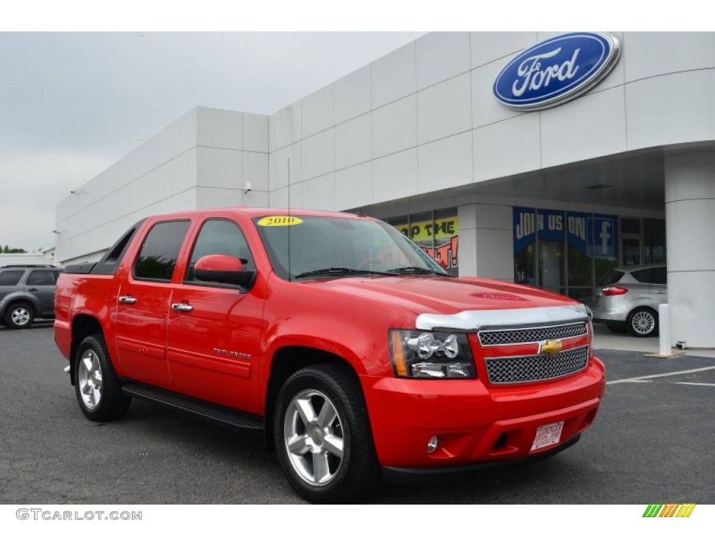 Victory Red Chevrolet Avalanche
