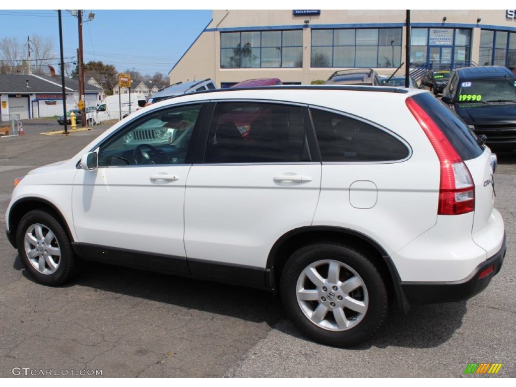 2007 CR-V EX-L - Taffeta White / Gray photo #10