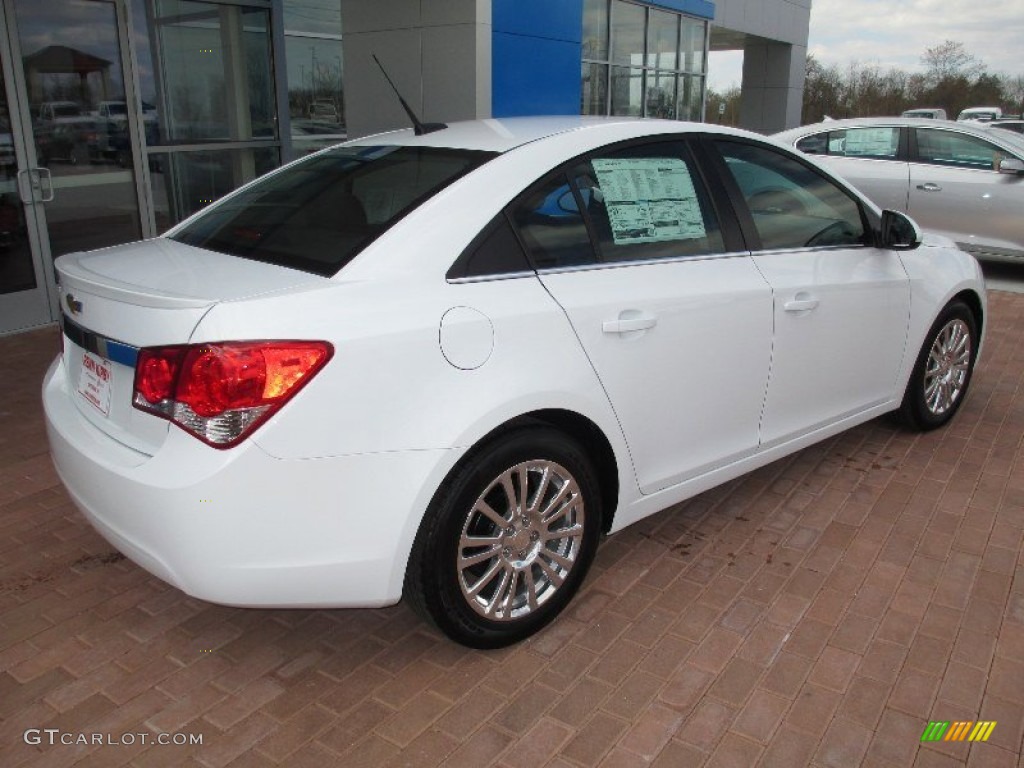 2013 Cruze ECO - Summit White / Medium Titanium photo #11