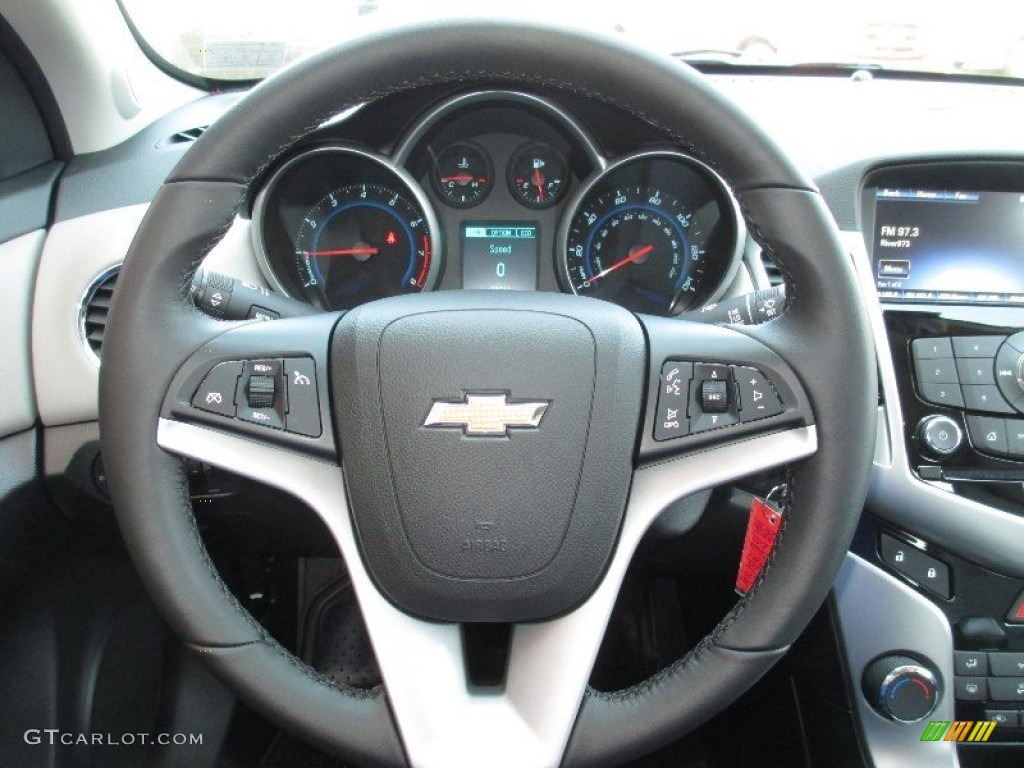 2013 Chevrolet Cruze ECO Medium Titanium Steering Wheel Photo #80185012