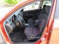 Black/Red 2005 Mazda MAZDA3 s Hatchback Interior Color