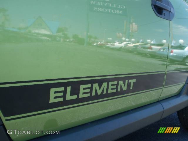 2008 Element LX - Kiwi Green Metallic / Gray/Black photo #9
