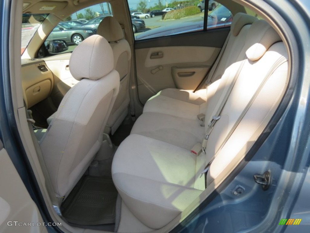 2006 Kia Rio Sedan Rear Seat Photo #80186183