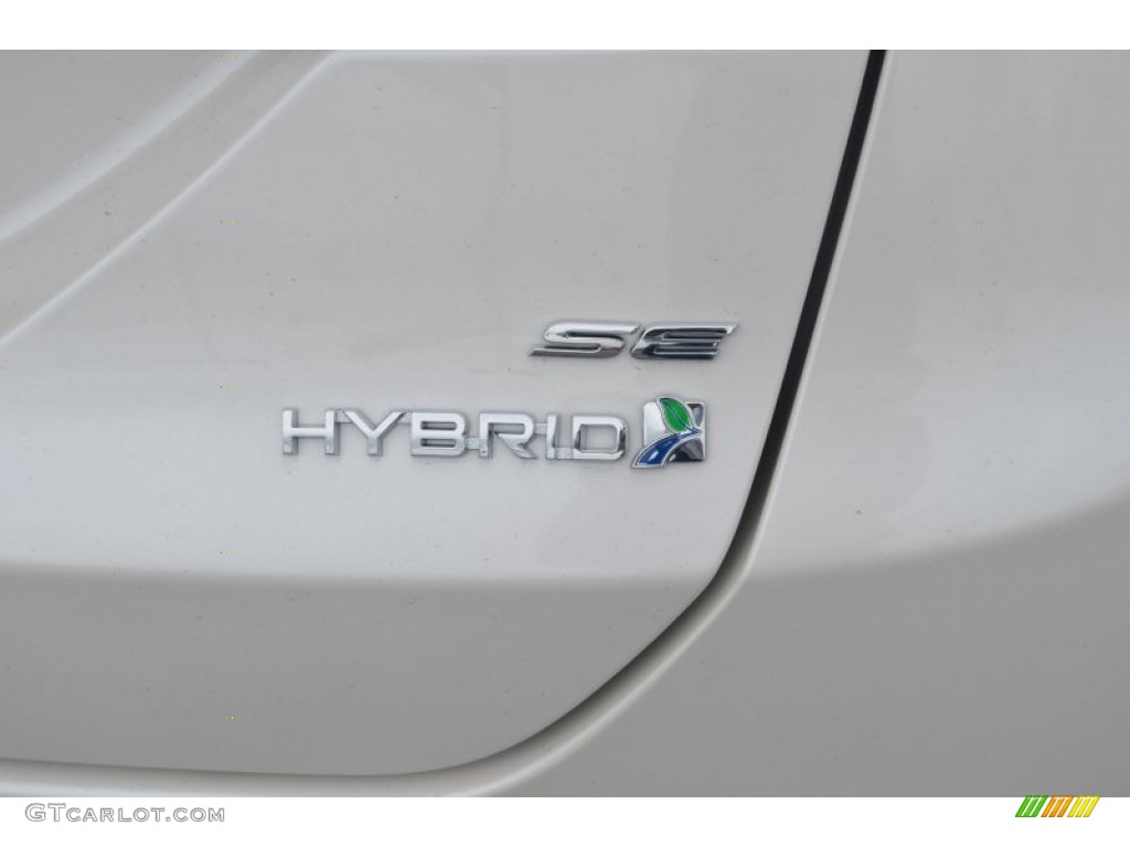2013 Fusion Hybrid SE - White Platinum Metallic Tri-coat / Dune photo #20