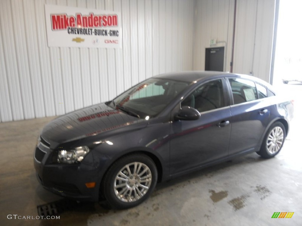 2013 Cruze ECO - Atlantis Blue Metallic / Medium Titanium photo #1