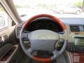 1999 Lexus LS Ivory Interior Steering Wheel Photo