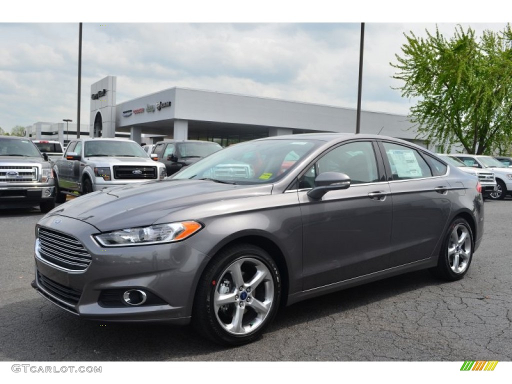 2013 Fusion SE 1.6 EcoBoost - Sterling Gray Metallic / Charcoal Black photo #6