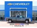 2013 Blue Granite Metallic Chevrolet Silverado 1500 LT Extended Cab 4x4  photo #1