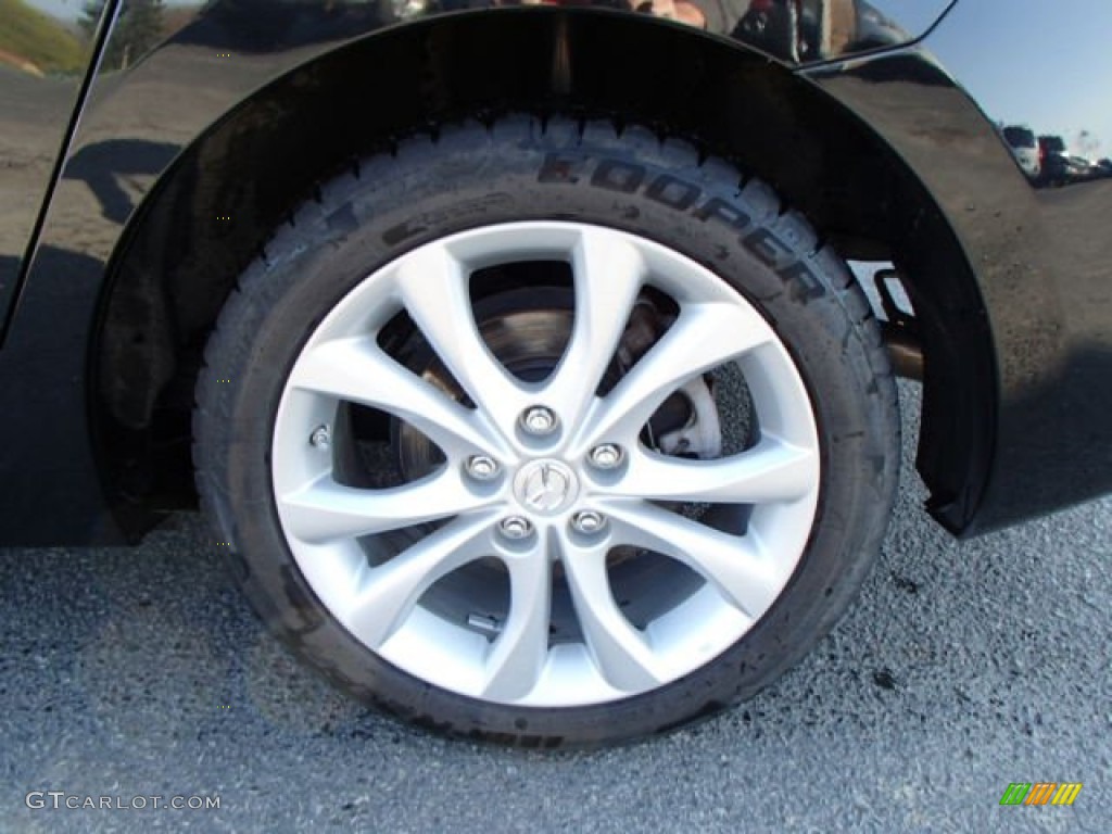 2010 MAZDA3 s Grand Touring 4 Door - Black Mica / Black photo #9