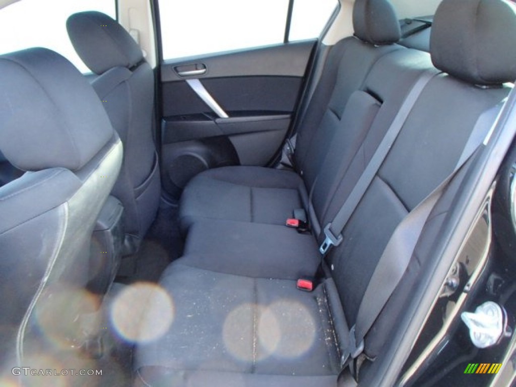 2010 MAZDA3 s Grand Touring 4 Door - Black Mica / Black photo #13
