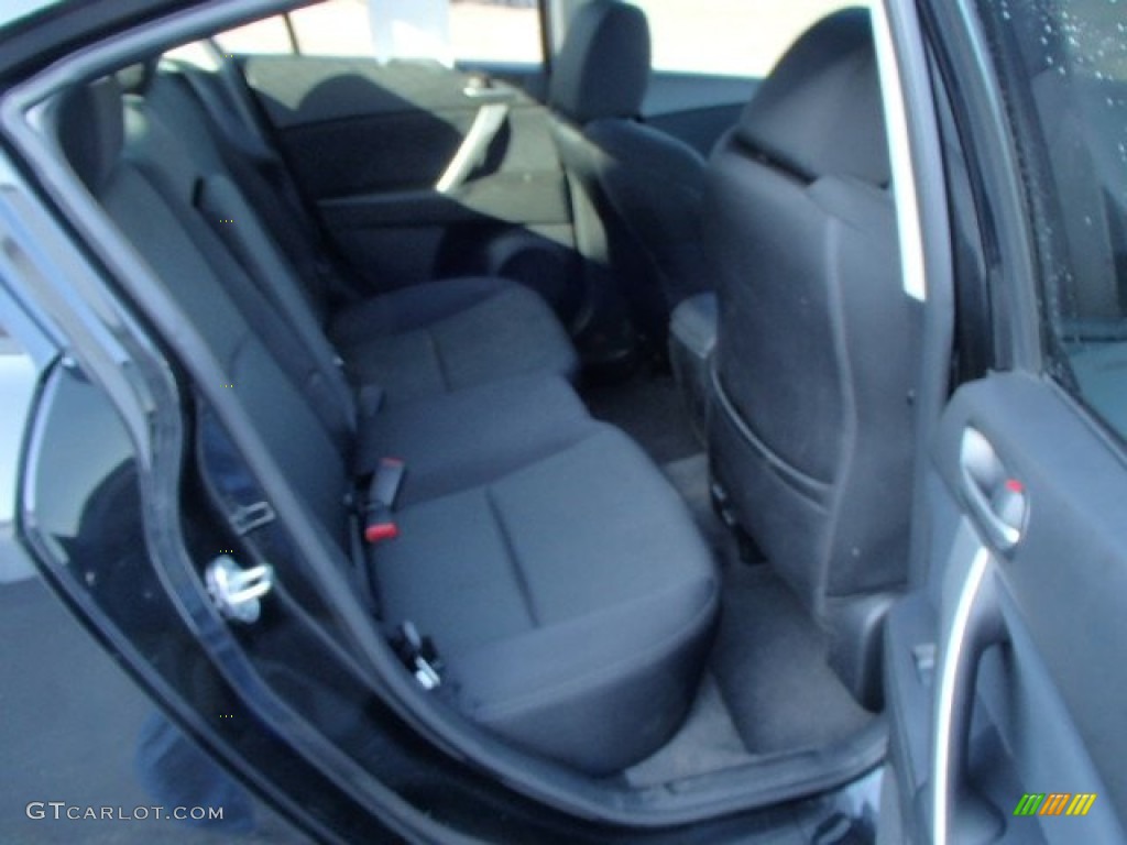 2010 MAZDA3 s Grand Touring 4 Door - Black Mica / Black photo #15