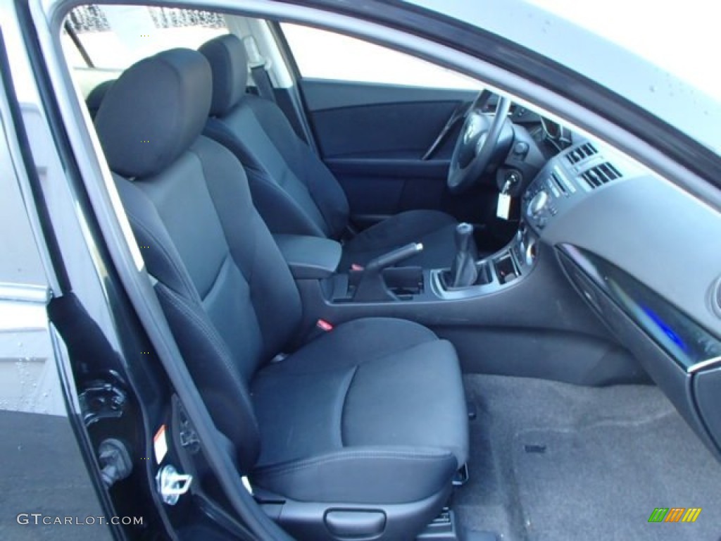 2010 MAZDA3 s Grand Touring 4 Door - Black Mica / Black photo #16